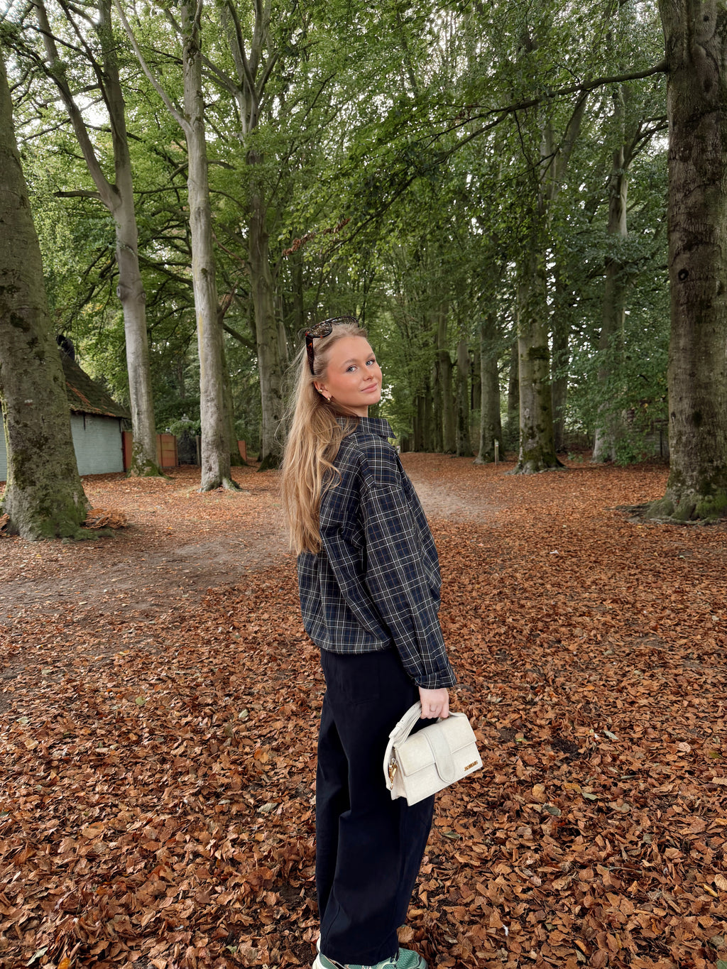 LILLY CHECKED BLOUSE