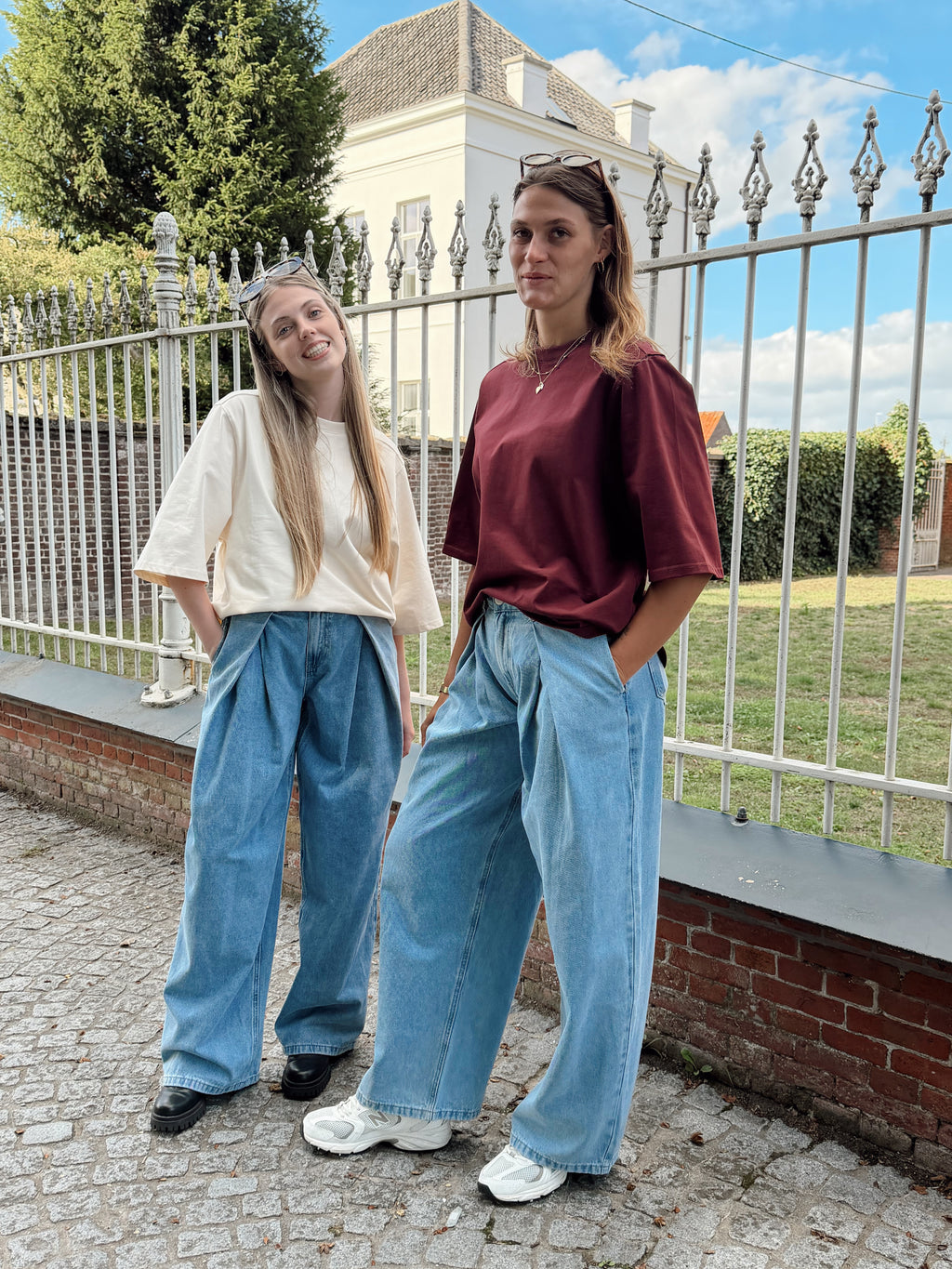 OLIVIA WIDE LEG JEANS