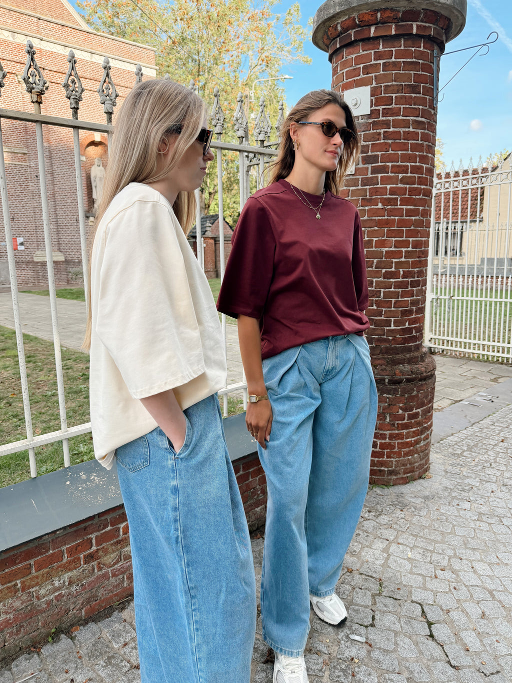 OLIVIA WIDE LEG JEANS