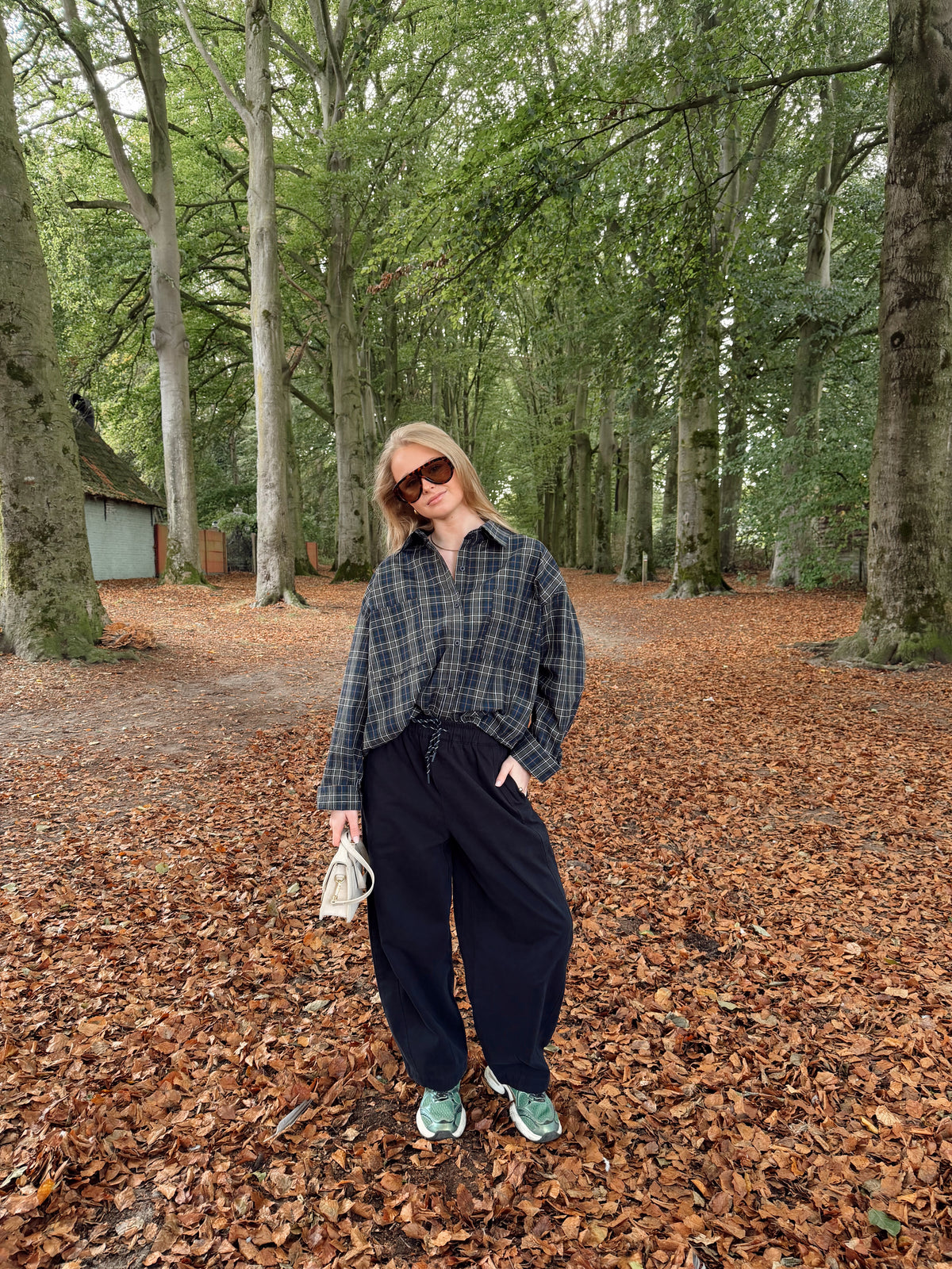 LILLY CHECKED BLOUSE